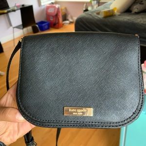 Kate Spade Black Clutch with Strap